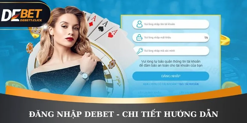 Đăng nhập DEBET
